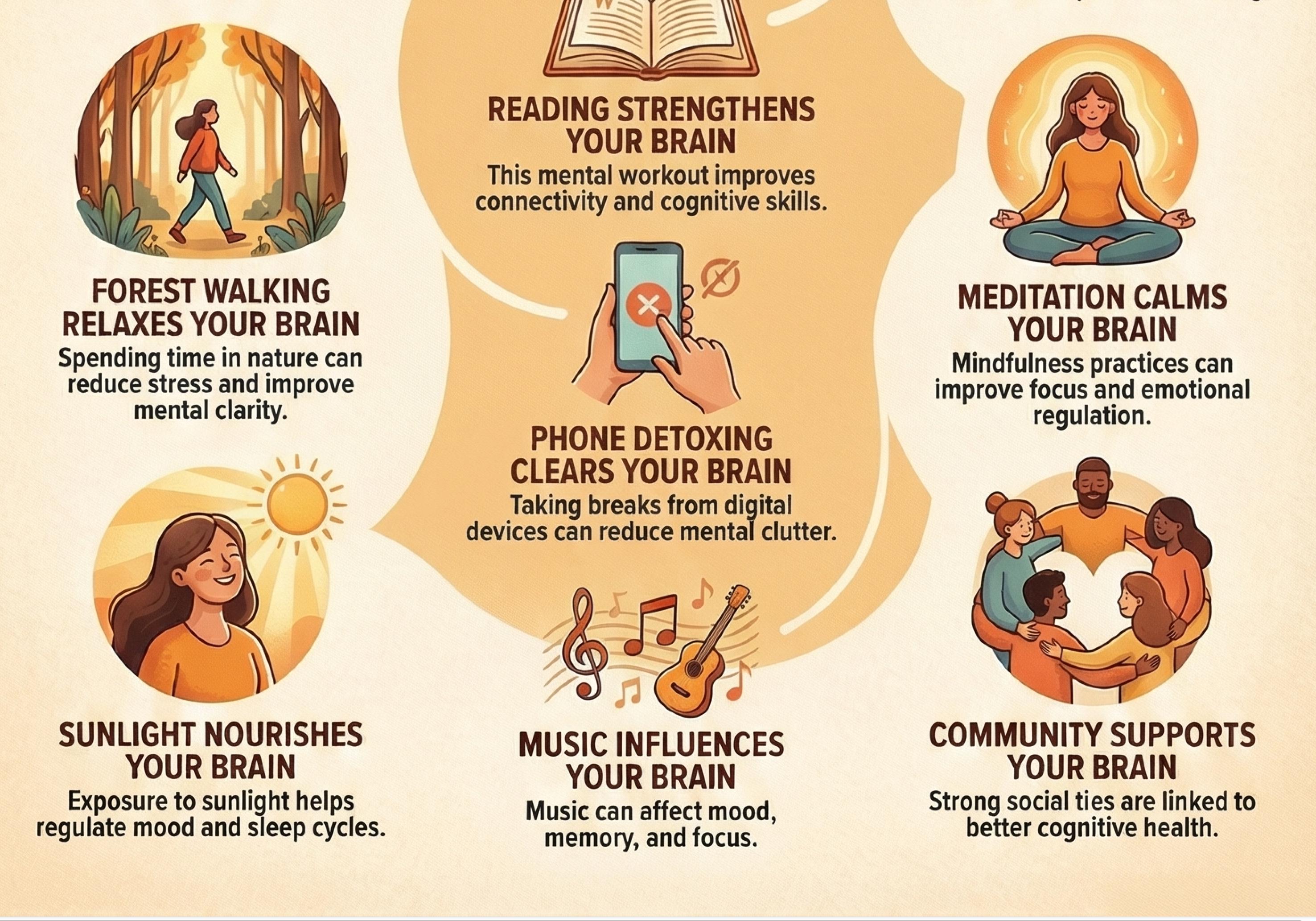 12 Ways to Boost Your Brain – 21 × 38 JPG Educational Poster (double ...