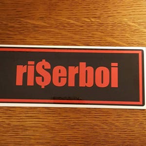 Riserboi Sticker
