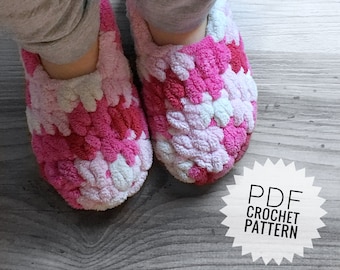 Homebody Slippers, Slipper Pattern, Crochet Slipper Pattern, Kids Slipper Pattern, Crochet Slippers, Slipper Socks, Child Slippers