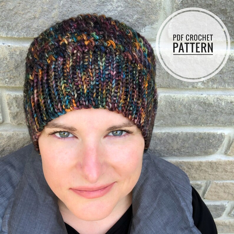 Twilight Toque Crochet Hat Pattern PDF Crochet Pattern - Etsy Canada