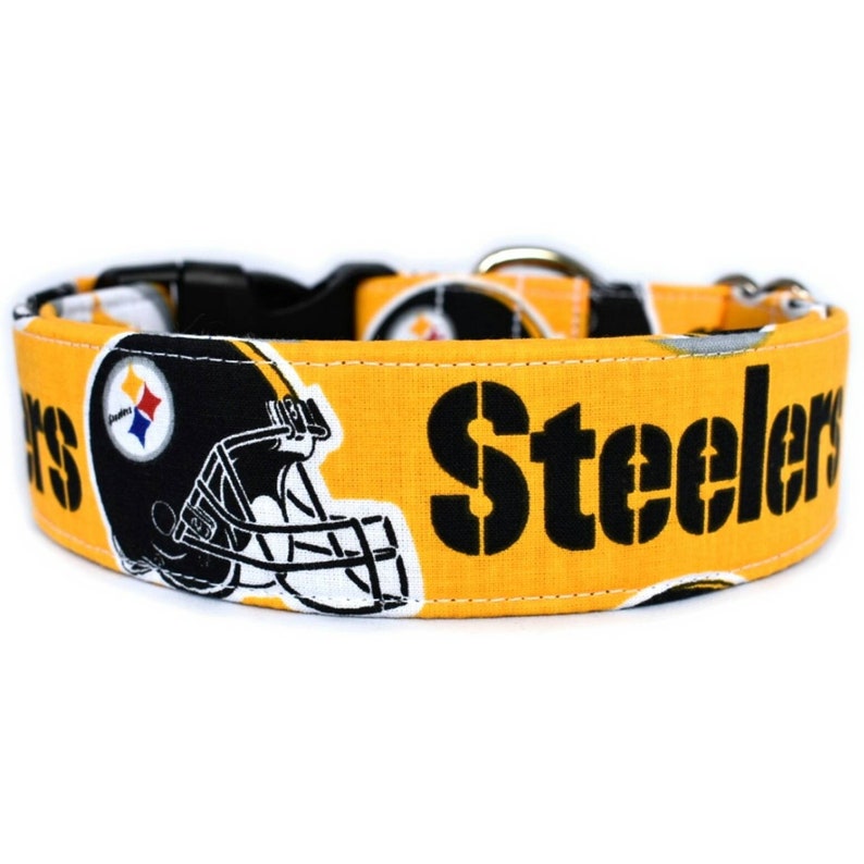 pittsburgh steelers dog collars