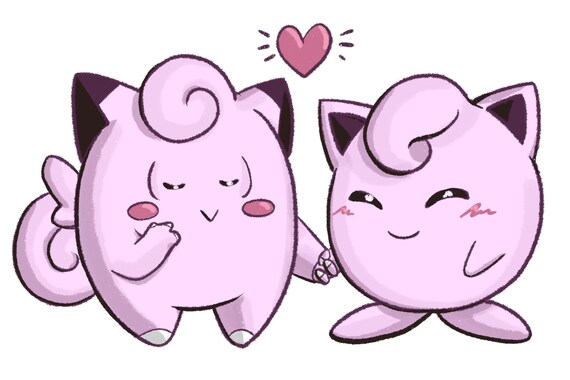 Pokemon Go - Jigglypuff, Clefairy, Mew.  Pokemon jigglypuff, Cute pokemon  wallpaper, Pokemon mew