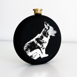 Personalized Hip Flask with engraved photo