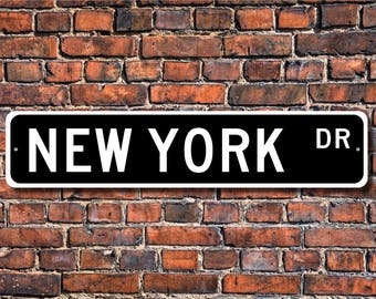 Central Park New York Vintage Style Street Sign reproduction Antique Style Sign