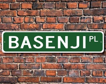 Basenji Metal Art WELCOME or Can Be Customized