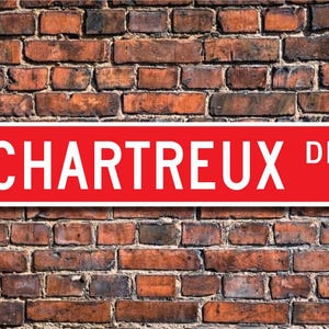 Chartreux, Chartreux Lover, Chartreux Sign, Chartreux Owner Gift, French Origin cat, Cat Decor, Custom Street Sign, Quality Metal Sign