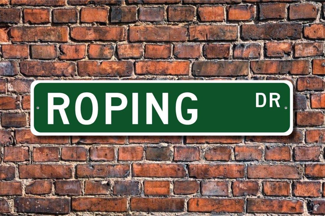 Roping, Roping Sign, Roping Fan, Roping Participant, Roping Gift, Rodeo ...