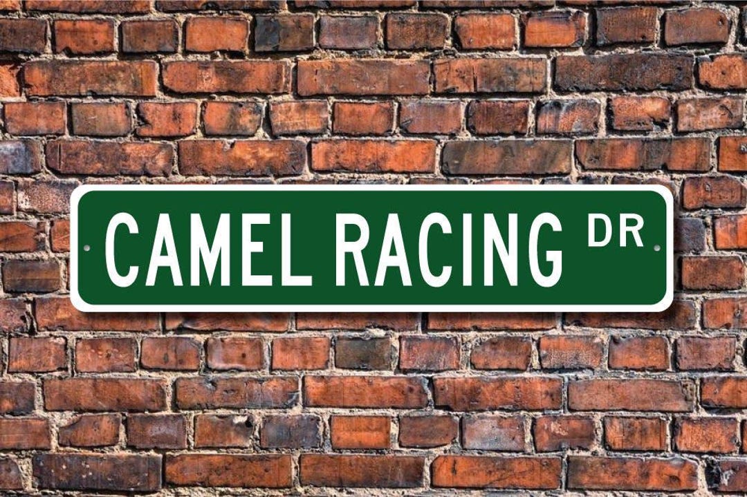 Camel Races Sign Camel Racing, Camel Racing Fan, Camel Racing Sign, Camel Racing Decor ...