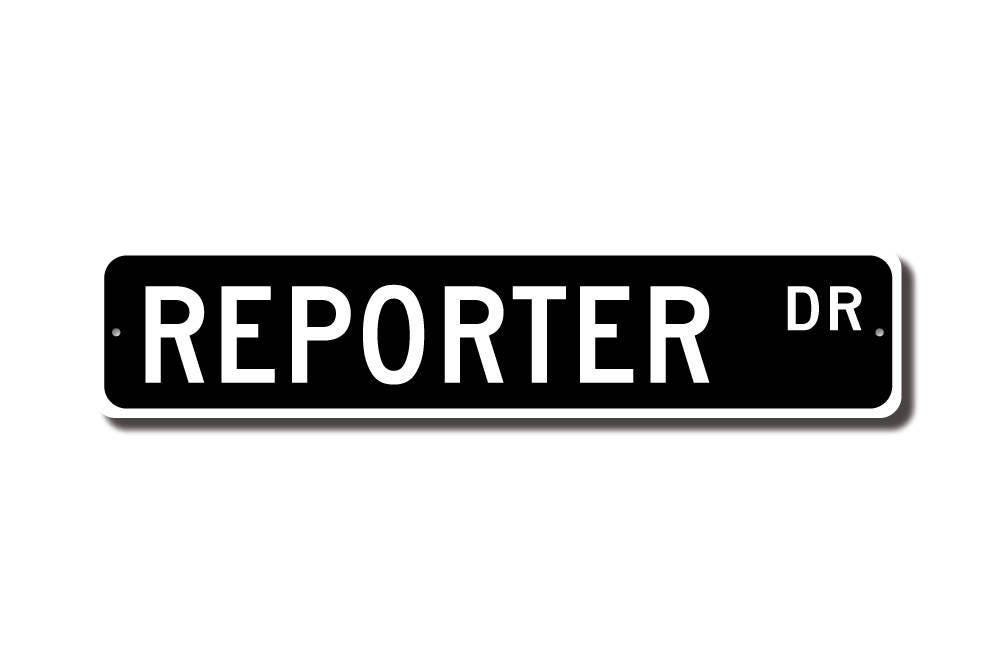 Reporters Pin Reporter, Reporter Gift, Reporter Sign, Newspaper Reporter, Television ...