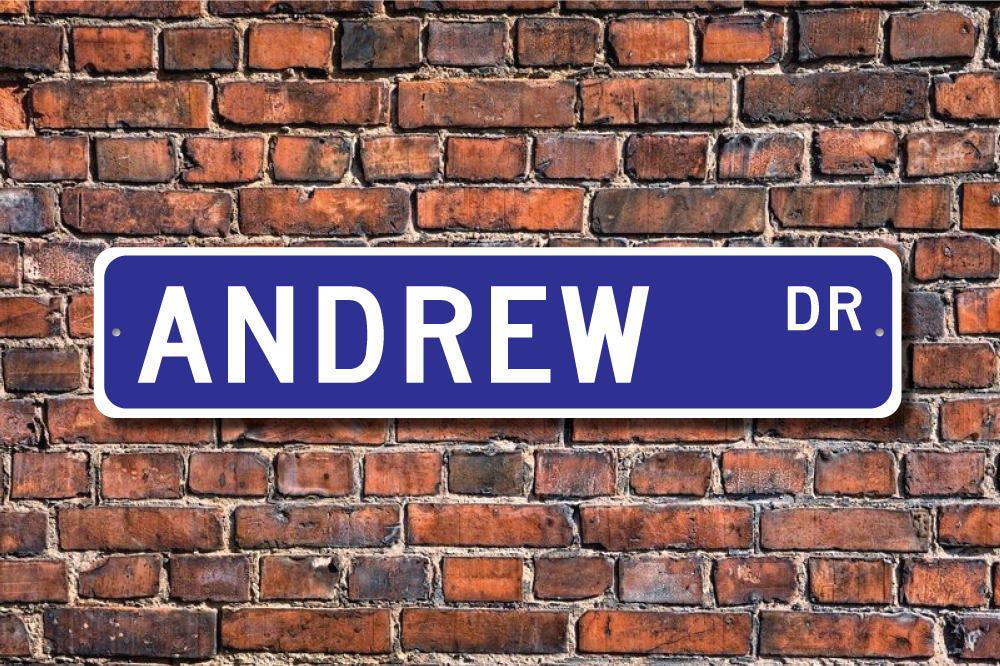 Andrew, Andrew Sign, Andrew Gift, Andrew Decor, Child Gift