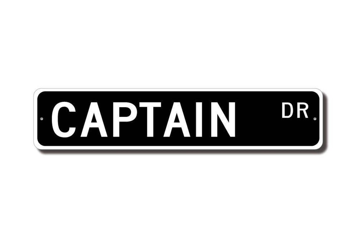 Captain, Captain Gift, Captain Sign, Captain Decor, Gift for Captain ...