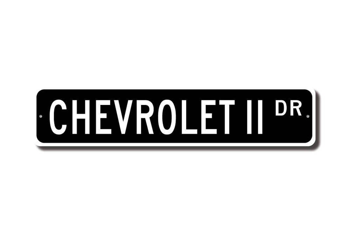 Chevrolet II, Chevrolet II Sign, Chevrolet II Gift, Chevrolet Nova ...