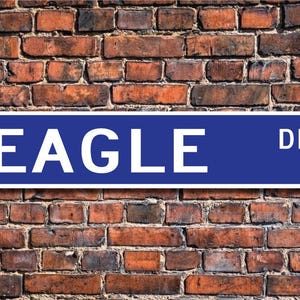 Eagle, Eagle Gift, Eagle Sign, Eagle decor, Eagle expert,  bird of prey, USA emblem, Eagle lover,  Custom Street Sign, Quality Metal sign