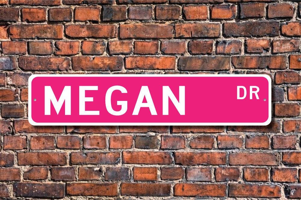 Megan, Megan Sign, Megan Lover, Megan Birthday Gift, Child Gift