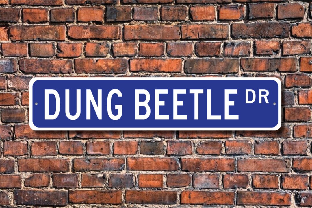 Dung Beetle, Dung Beetle Gift, Dung Beetle Sign, Dung Beetle Decor