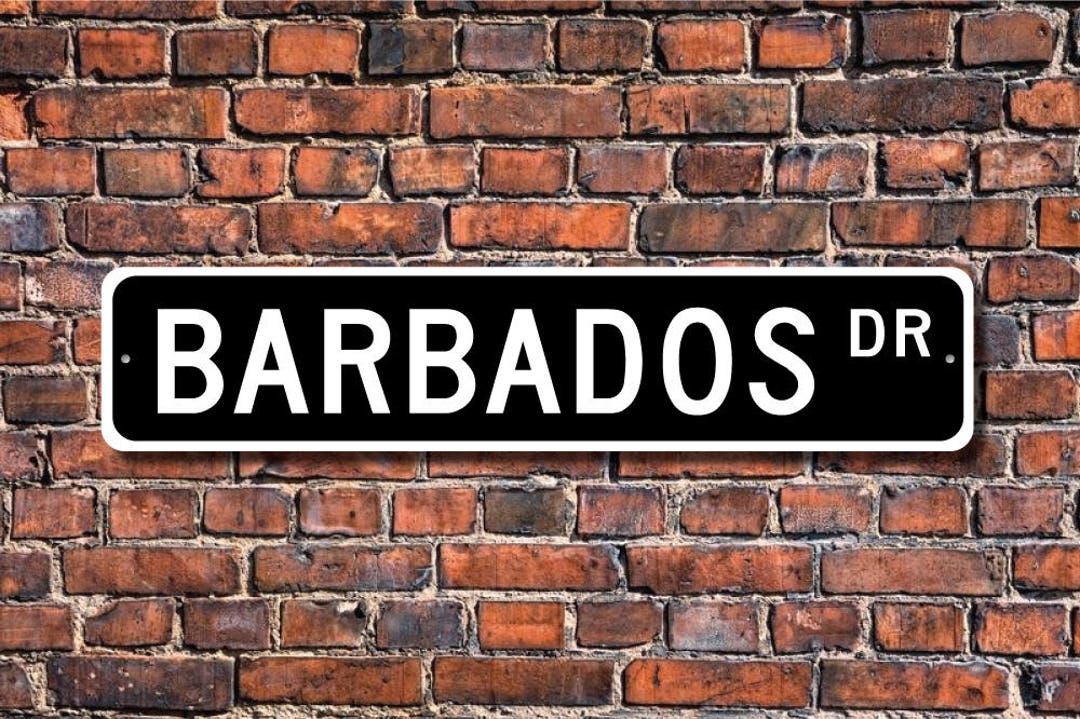 Barbados Sign, Barbados Gift, Barbados Keepsake, Barbados Decor