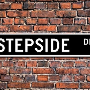 Stepside, Chevrolet Stepside sign, Chevrolet Stepside gift, Chevy Stepside owner, Chevrolet pick-up, Custom Street Sign, Quality Metal Sign
