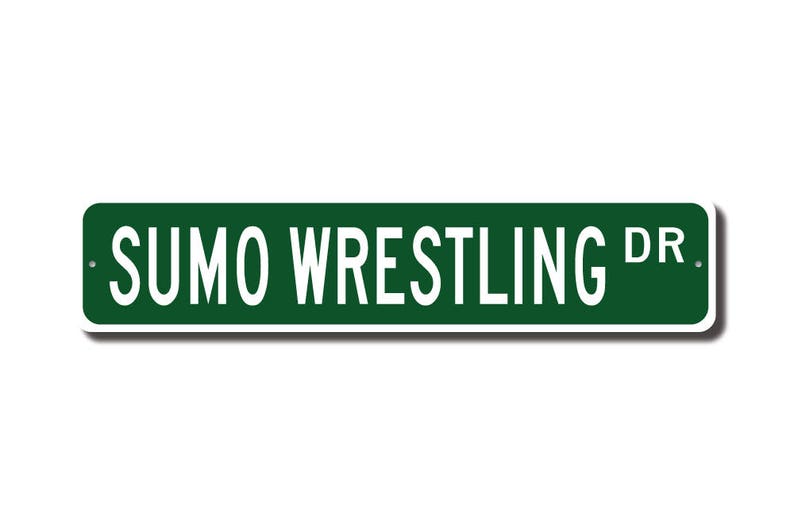Sumo Wrestling Sumo Wrestling Sign Sumo Wrestling Fan Sumo Etsy