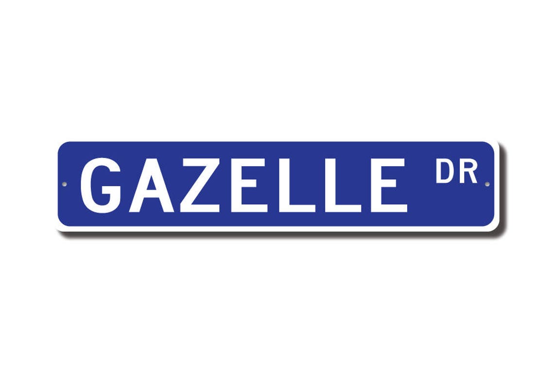 Gazelle Gazelle Gift Gazelle Sign Gazelle Decor Gazelle Etsy