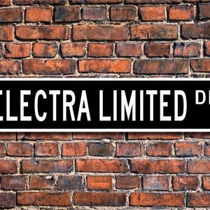 Electra Limited, Buick Electra Limited, Buick Electra Limited sign, Electra Limited gift, vintage car,Custom Street Sign, Quality Metal Sign