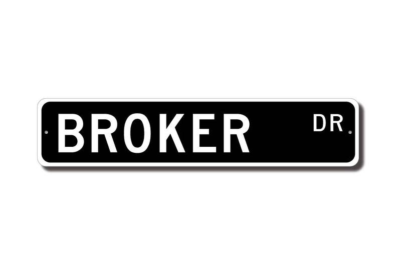 Broker Broker Gift Broker Sign broker Decor Stockbroker - Etsy