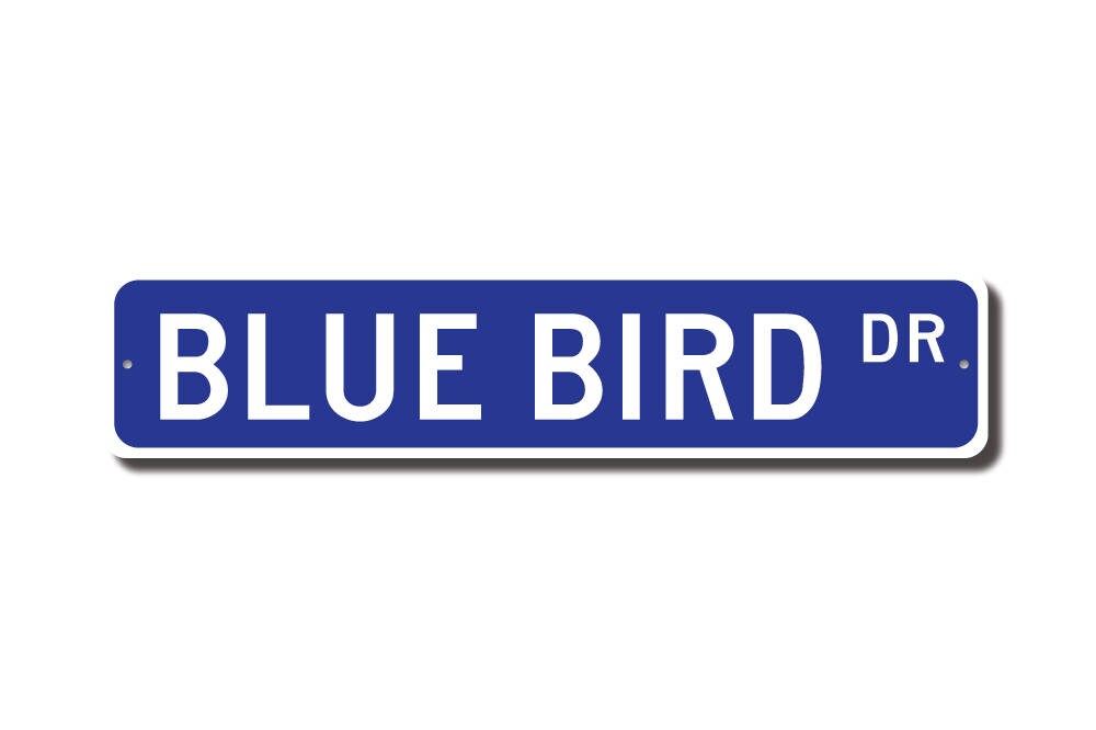 Blue Bird Blue Bird Gift Blue Bird Sign Blue Bird Decor Etsy