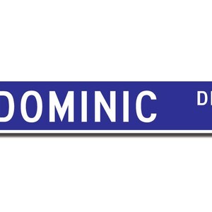Dominic, Dominic Sign, Dominic Fan, Dominic Decor, Child Gift ...