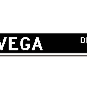 Vega, Chevrolet Vega sign, Chevrolet Vega gift, Chevrolet Vega owner, classic car, Chevy Vega fan, Custom Street Sign, Quality Metal Sign