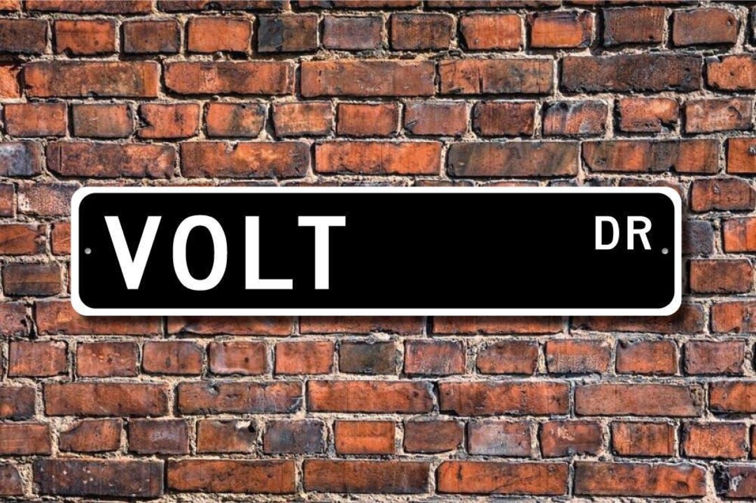 Volt, Chevrolet Volt Sign, Chevrolet Volt Gift, Chevrolet Volt Owner ...