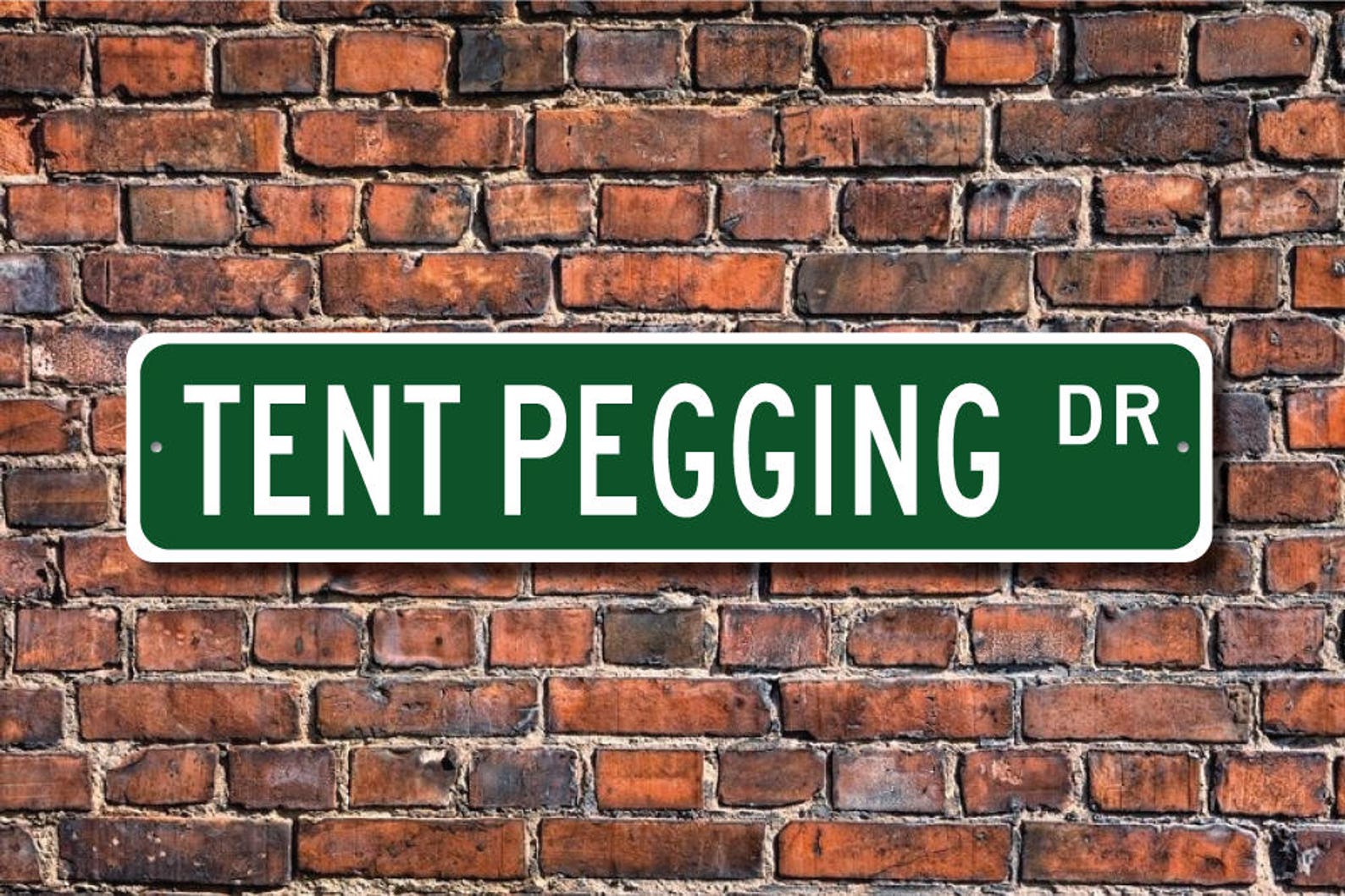 Tent Pegging Tent Pegging Sign Tent Pegging Fan Tent Etsy