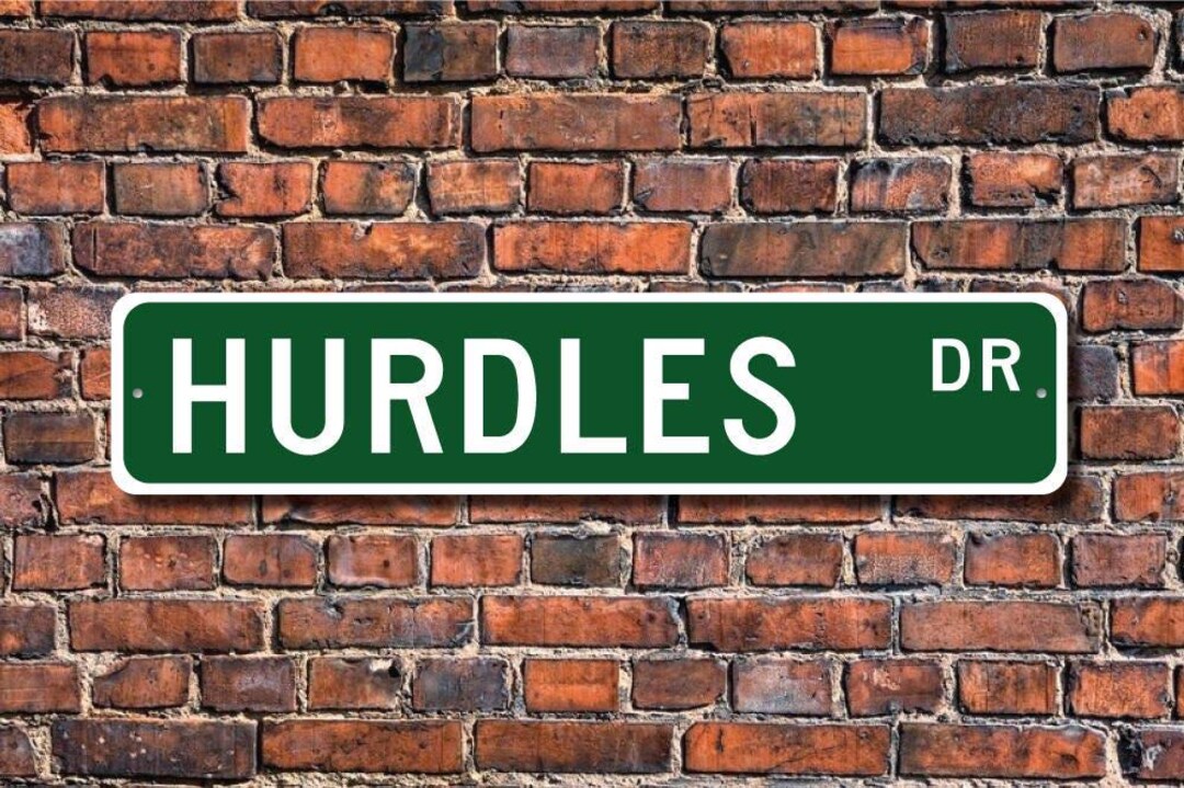Hurdles, Hurdles Sign, Hurdles Fan, Hurdles Participant Gift, Track and ...