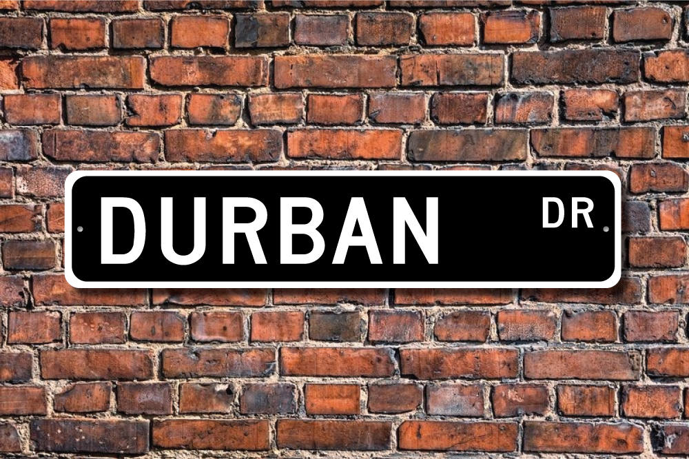 Durban Durban Sign Durban Gift Durban Souvenir Durban Etsy