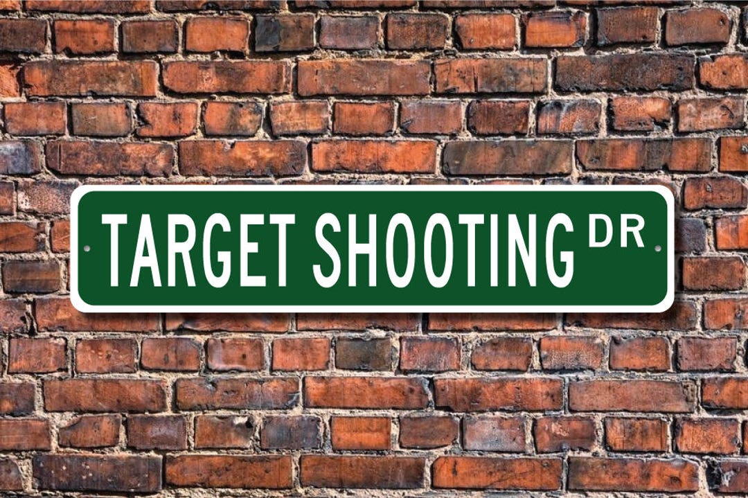 Target Shooting, Target Shooting Sign, Target Shooting Fan, Target