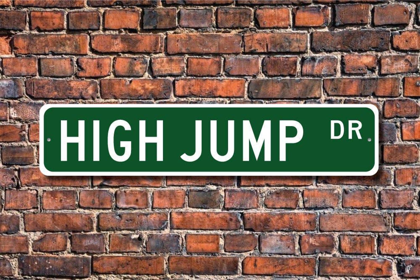 High Jump, High Jump Sign, High Jump Fan, High Jump Participant Gift ...