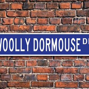 Woolly Dormouse Woolly Dormouse Gift Woolly Dormouse Sign Etsy