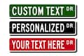 Custom Road Signs, Personalized Road Sign, Custom Metal Street Sign, Make Your Own Street Sign, Custom Street Sign, Quality Metal Sign