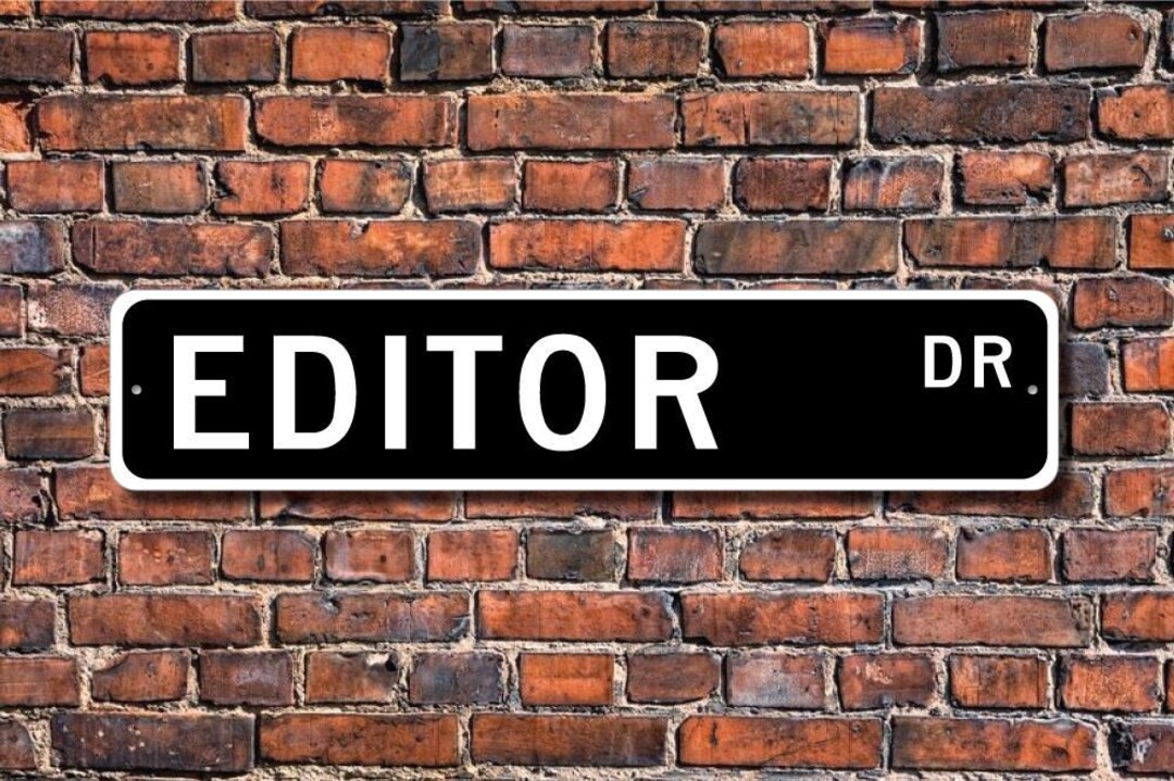 Editor, Editor Gift, Editor Sign, Publishing, Gift for Editor ...