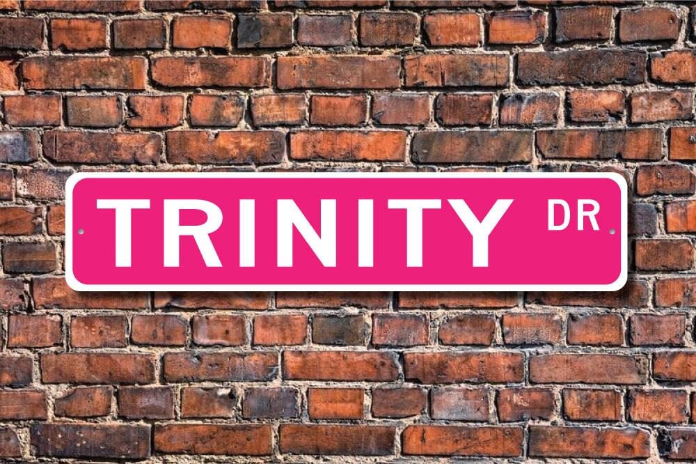Trinity, Trinity Sign, Child Gift, Grandchild Gift, Trinity Lover ...