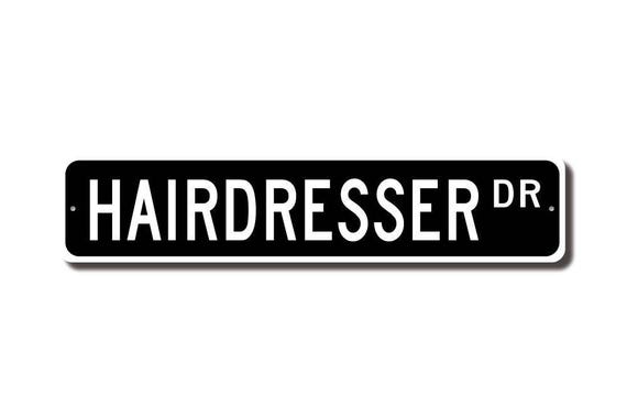 thumbnail image 2 of Metal Hairstylist Signs Wall Decor, Hairstylist Gift, Hairstylist Sign... 2 of 14