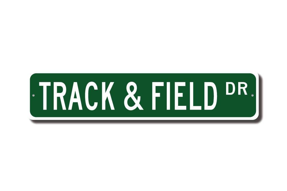 Sign Track Sign Track & Field, Track and Field Sign, Track and Field Fan, Track and ...