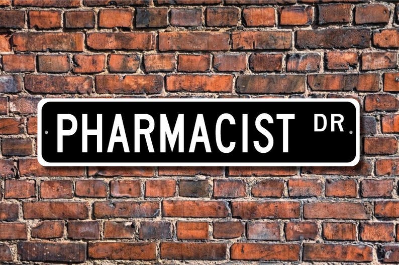 Pharmacist Pharmacist Gift Pharmacist Sign Drugstore Etsy