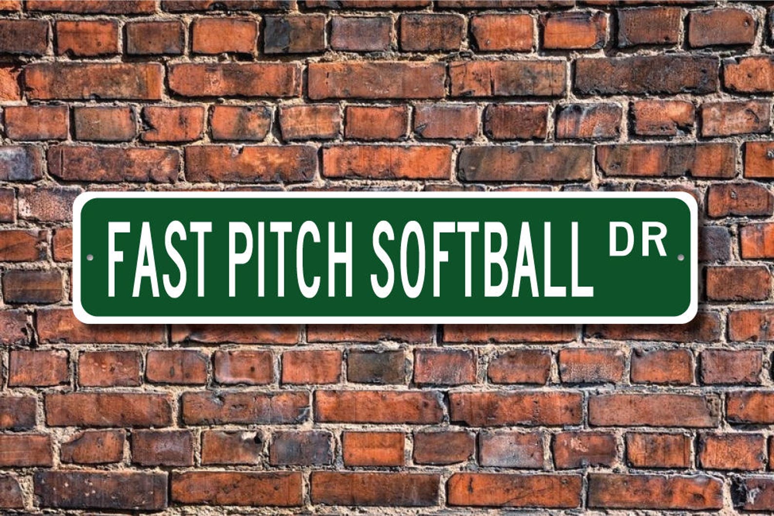 Fast Pitch Softball Fast Pitch Softball Sign Fast Pitch Etsy