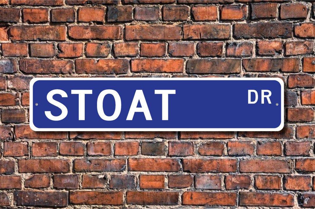 Stoat, Stoat Gift, Stoat Sign, Stoat Decor, Stoat Lover, Short-tailed ...