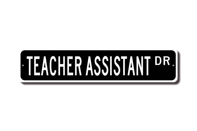 Teacher Assistant, Teacher Assistant Gift, Teacher Assistant Sign ...