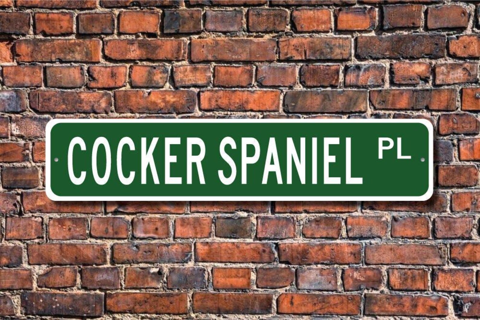 Cocker Spaniel, Cocker Spaniel Gift, Cocker Spaniel Sign, Dog Lover ...