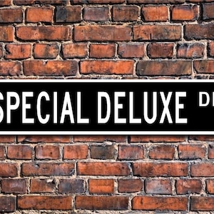 Special Deluxe, Buick, Buick Special Deluxe gift, Buick Special Deluxe sign, vintage car, owner, Custom Street Sign, Quality Metal Sign