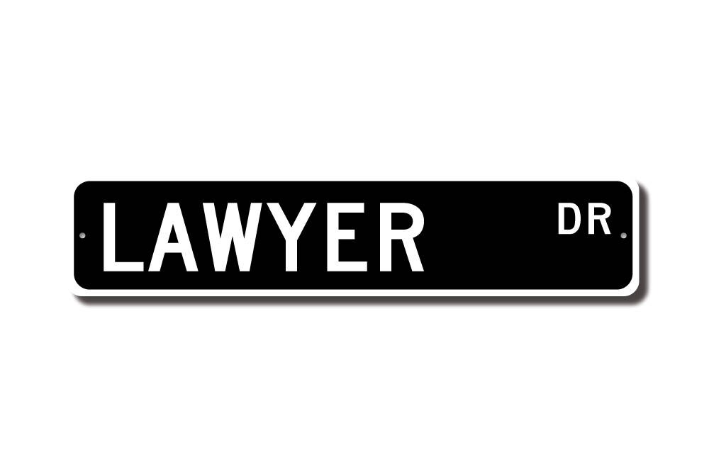 Lawyer Lawyer Gift Lawyer Sign Attorney Gift for Lawyer Etsy