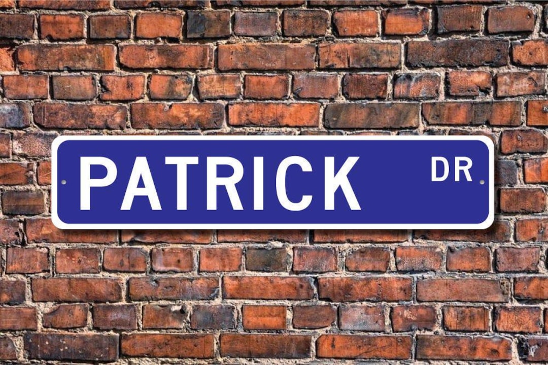 Patrick, Patrick Sign, Patrick Gift, Patrick Decor, Child Gift ...
