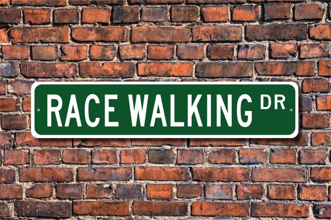 Race Walking, Race Walking Sign, Race Walking Fan, Race Walking ...