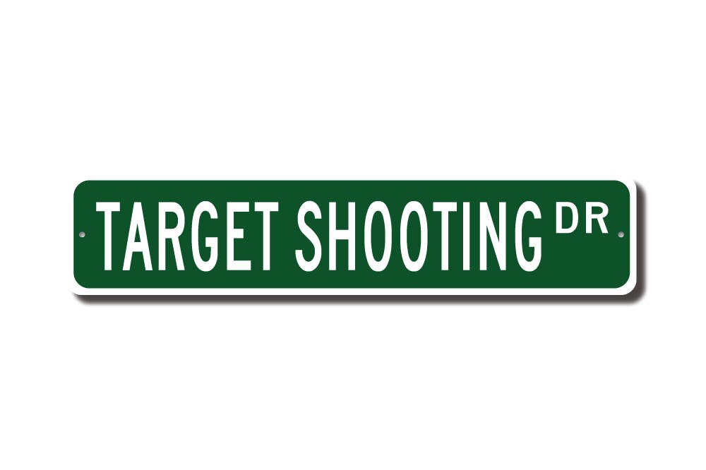 Target Shooting Target Shooting Sign Target Shooting Fan Etsy